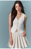 ASGONY Knit Vest(2color)