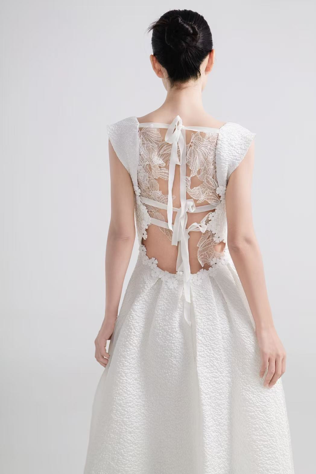 GORGEOUS Jacquard Satin Dress