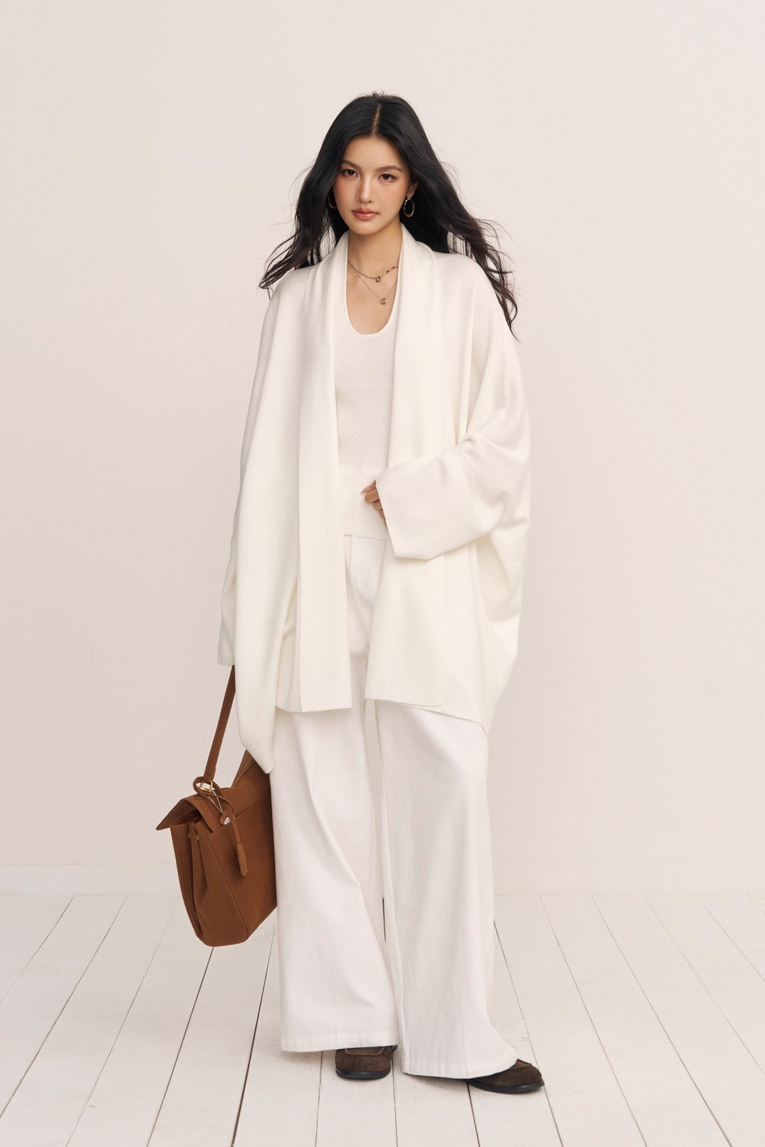 Chill Zoey M690277 Ethereal White Knit Set(SEPERATE)