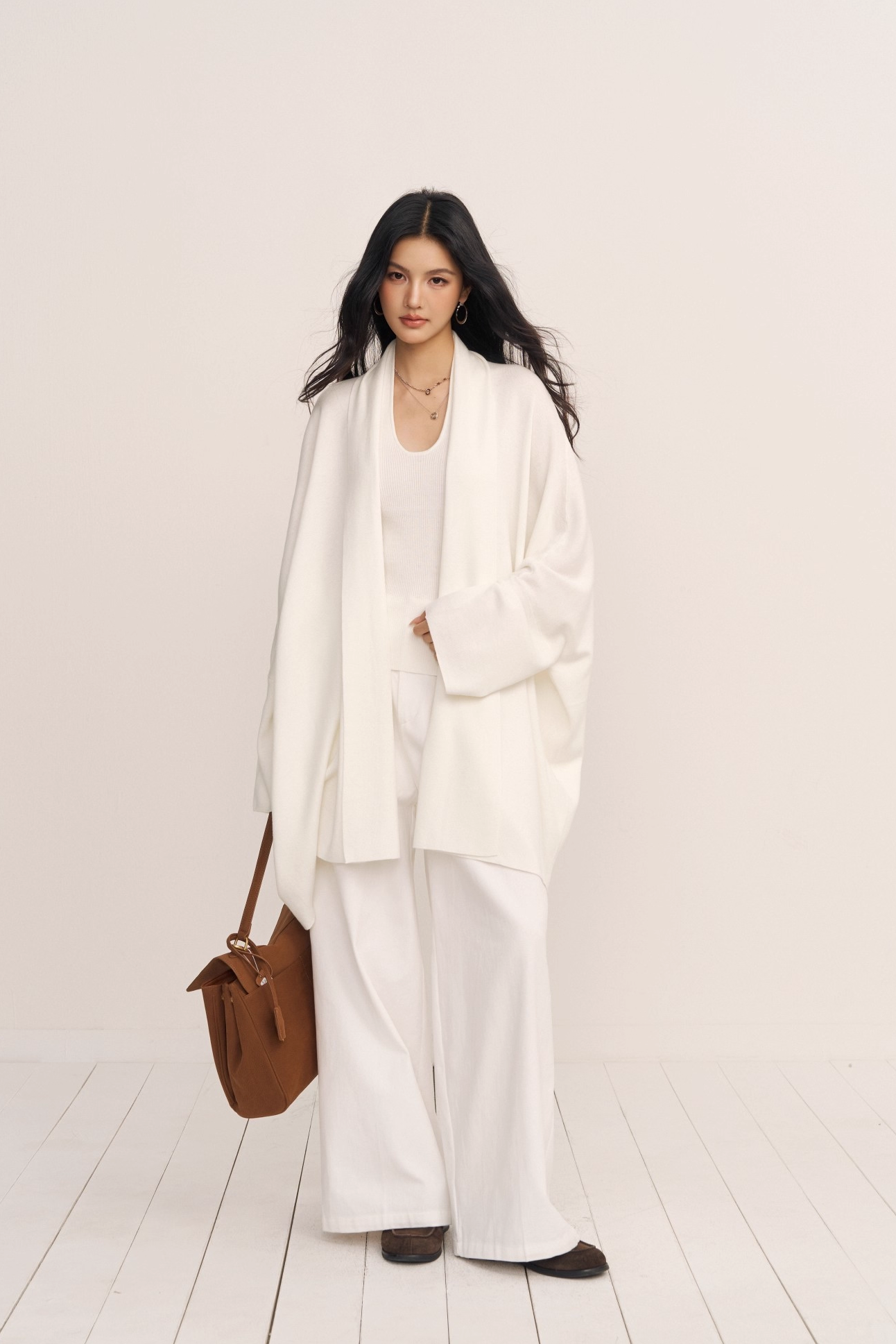 Chill Zoey M690277 Ethereal White Knit Set(SEPERATE)