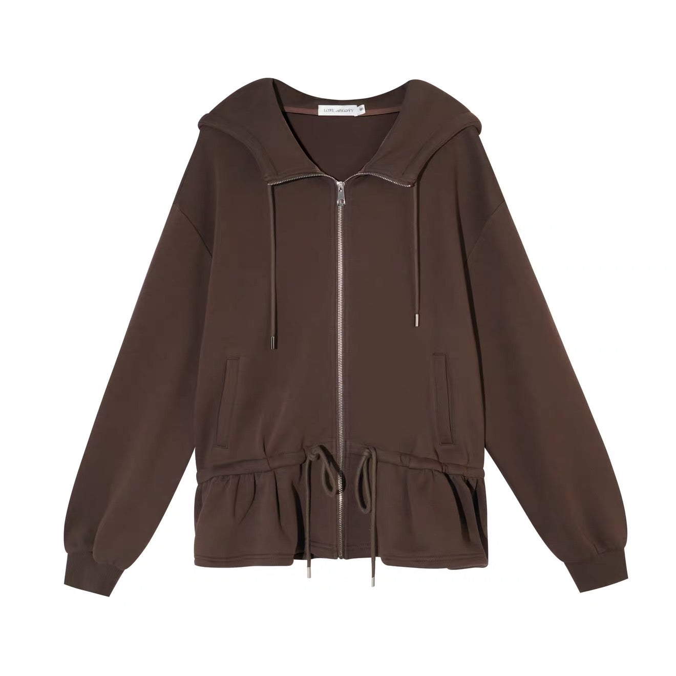 AsGony ASG25581 Ruffle Hoodie Set(SEPERATE)