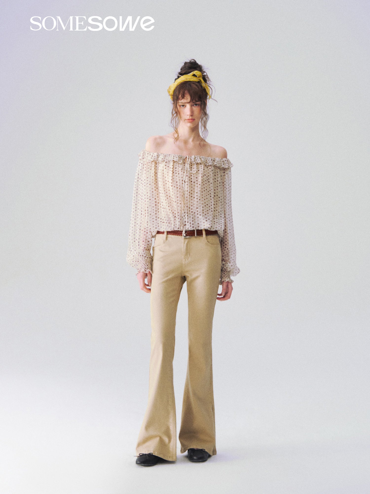 SOMESOWE S2609099 Bell-bottoms jeans