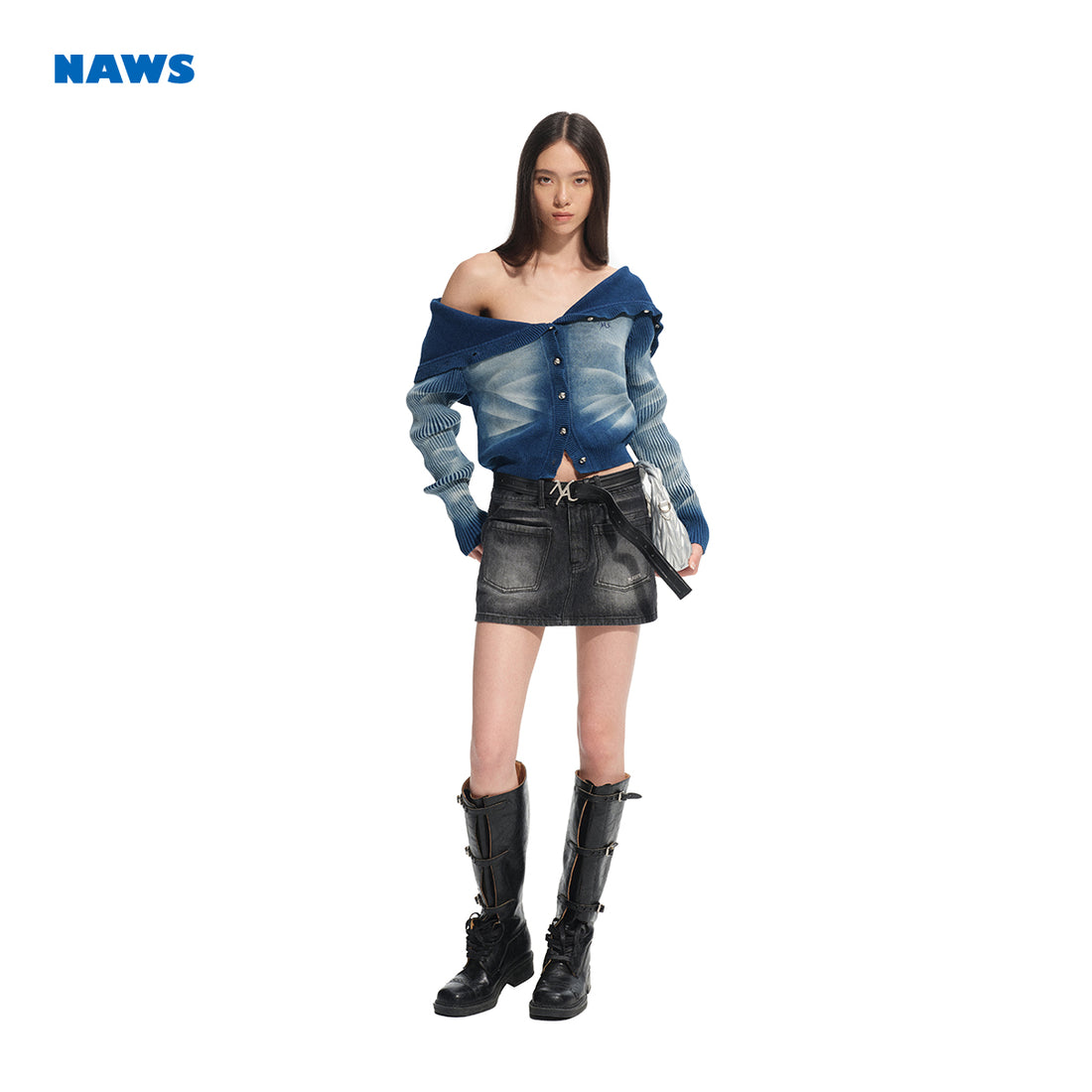 NAWS C050625 Volcano Knitted Cardigan