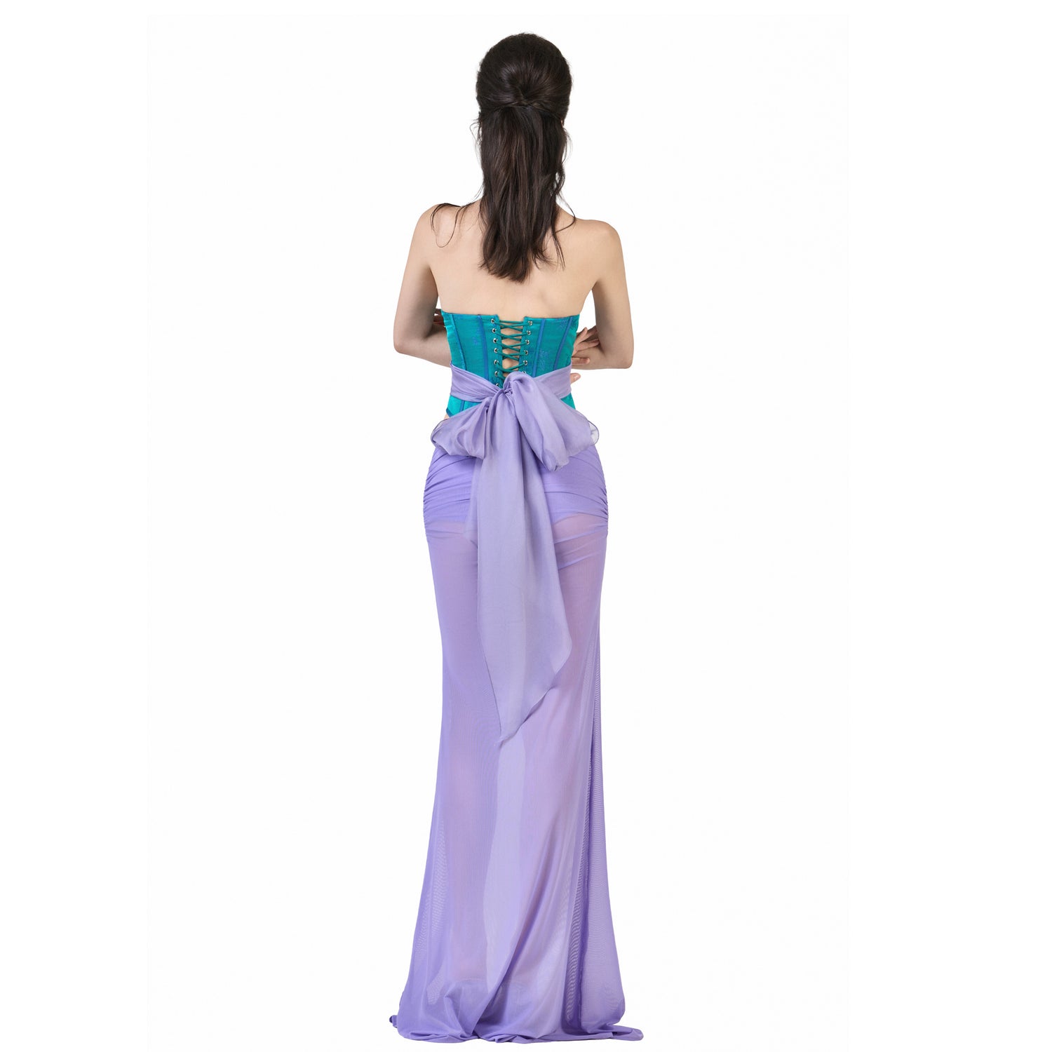 FFSD VIVIEN CORSET &amp; VELVET SKIRT