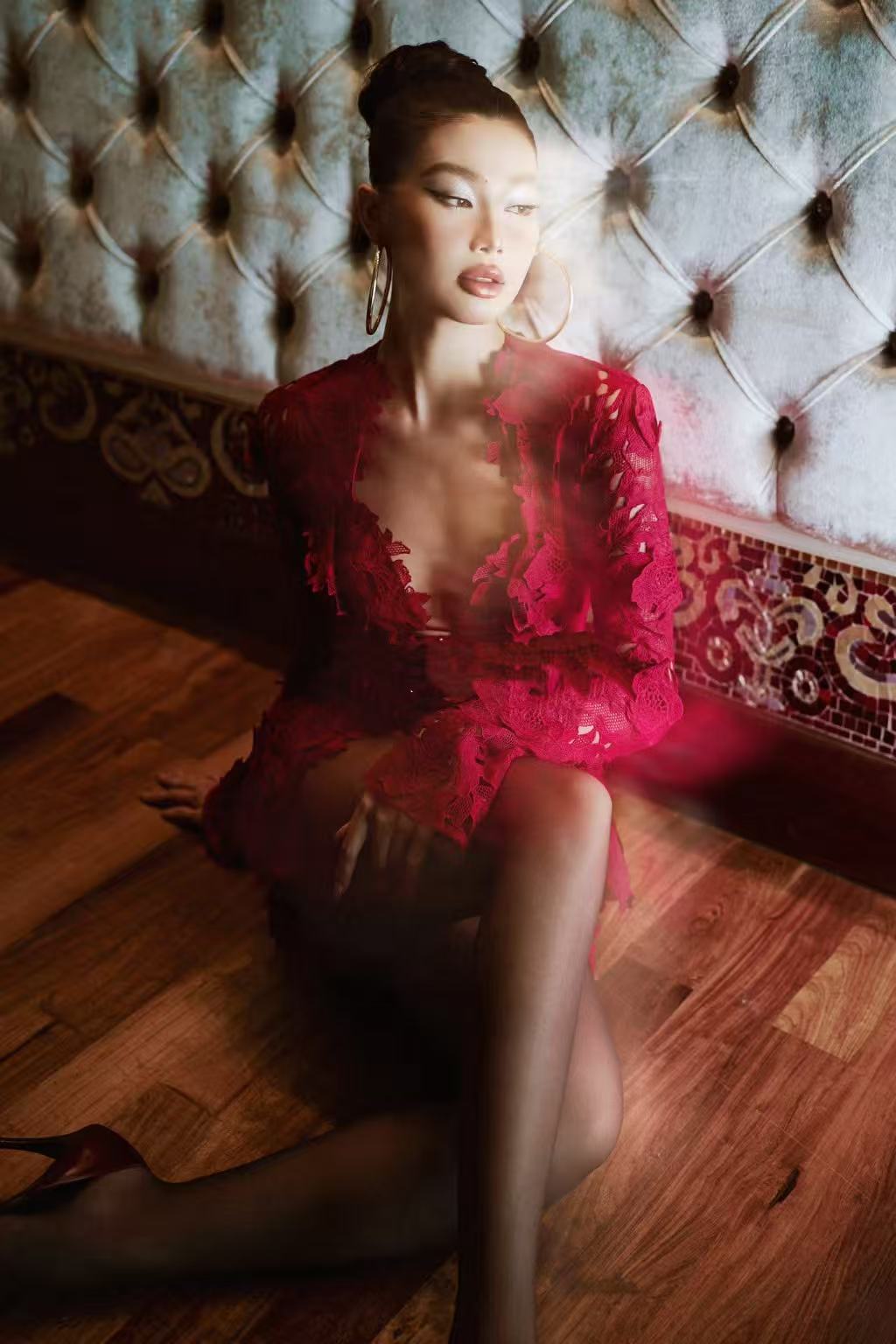 MAEL FEMME TESSA LACE TOP &amp; TESSA LACE SHORT(2color)