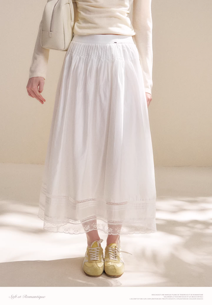 Kroche KD4057 Lace patchwork skirt