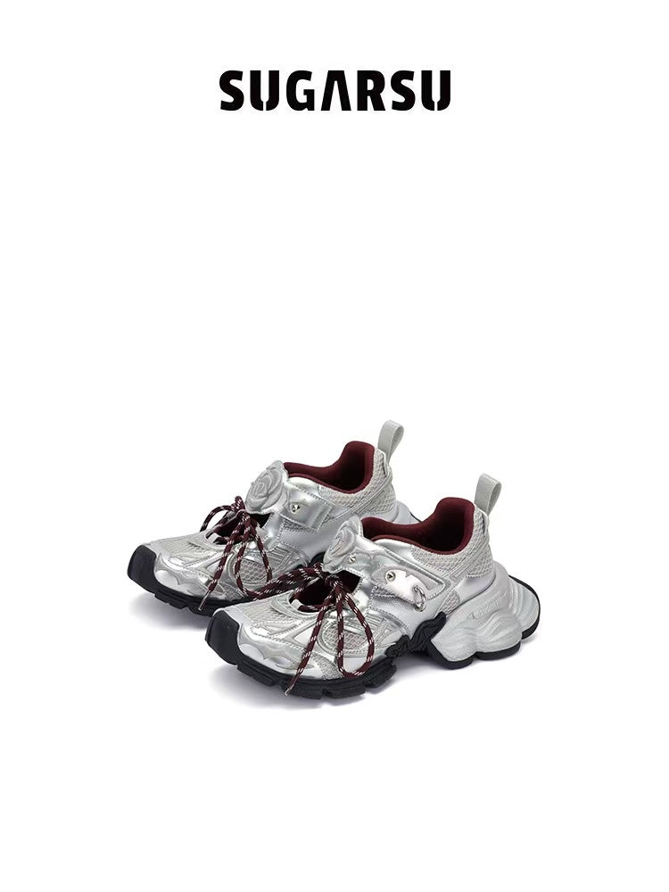 SugarSu Mary Jane chunky sneakers (4color)