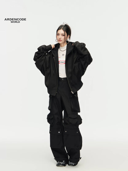 Arden Code MA1 Oversize Hoodie Jacket