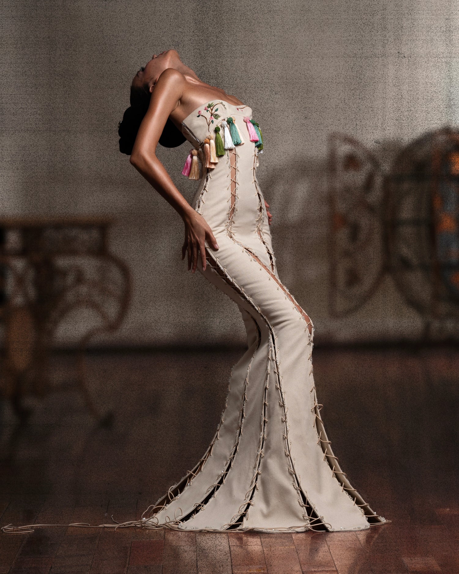Huelleyrose Tanari Dress