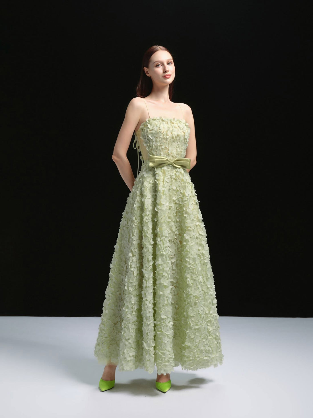 XY Bymyxy Mint Green Long Dress