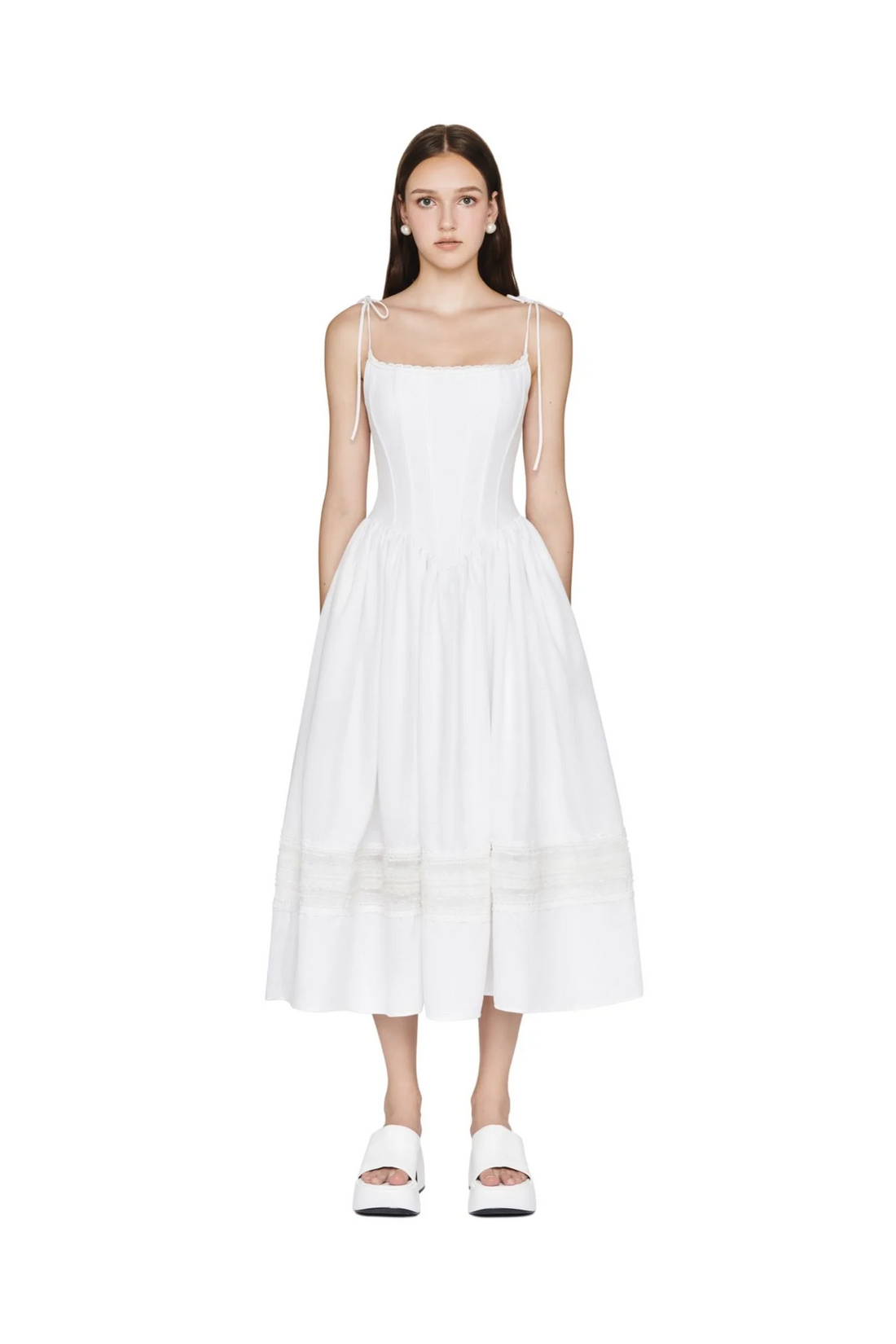 Jubin COLBIE DRESS(white)