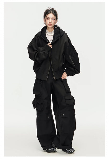 Arden Code MA1 Oversize Hoodie Jacket