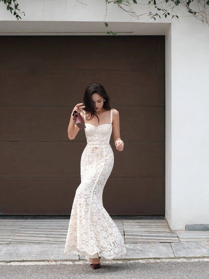 CHARMANINE Angel Lace Dress