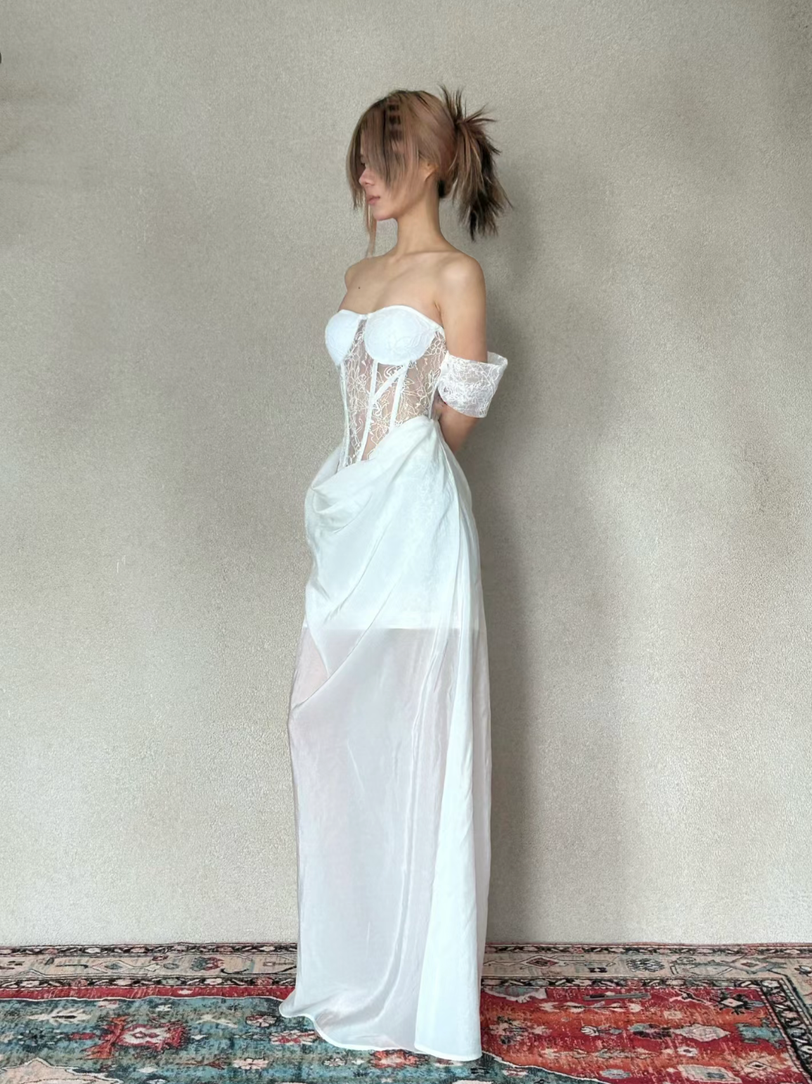 Crow Crew [Best Seller] Monica Dress(WHITE)
