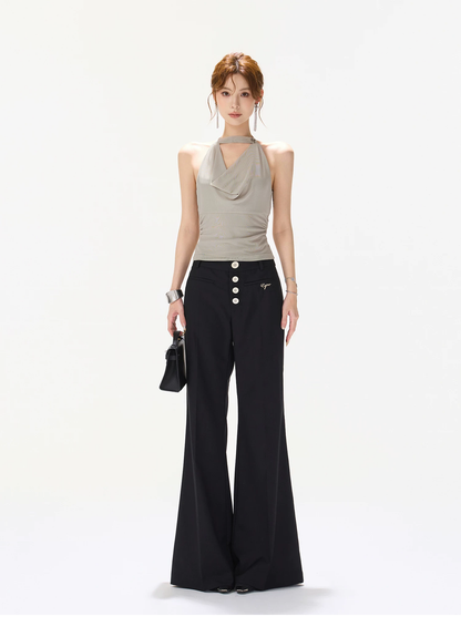 CYNR High Waist Bootcut Pants