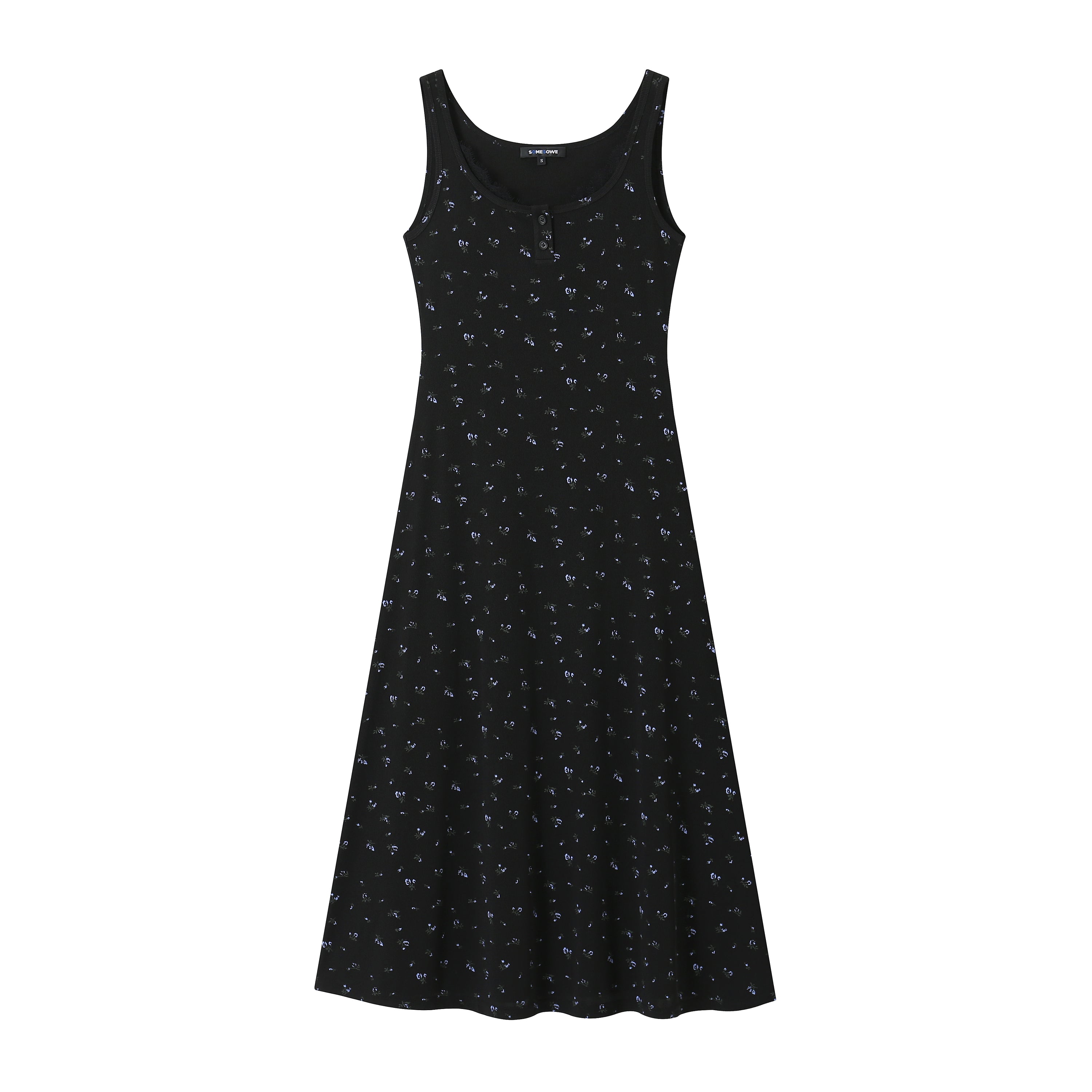 SOMESOWE S2407086 Holiday style vest dress