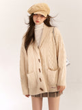 AsGony ASG24529 Hoodie Cardigan(2color)