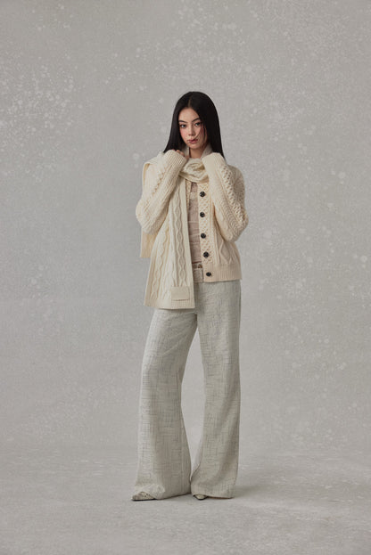 NONCESTNON N270 Twisted sweater