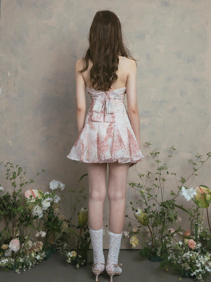 BLOOMIN Pink Petal Mini Dress