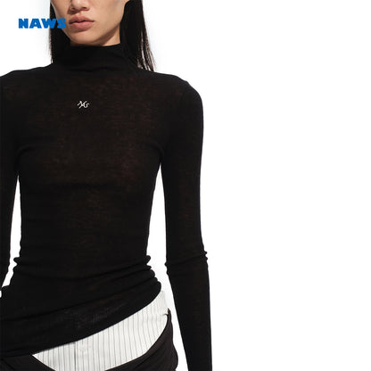NAWS C053825 Megan High Necked Knitwear
