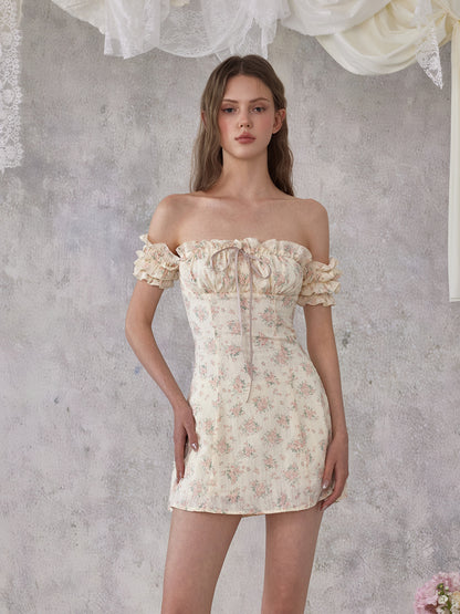 NOMEANSNO N187 Floral mini dress