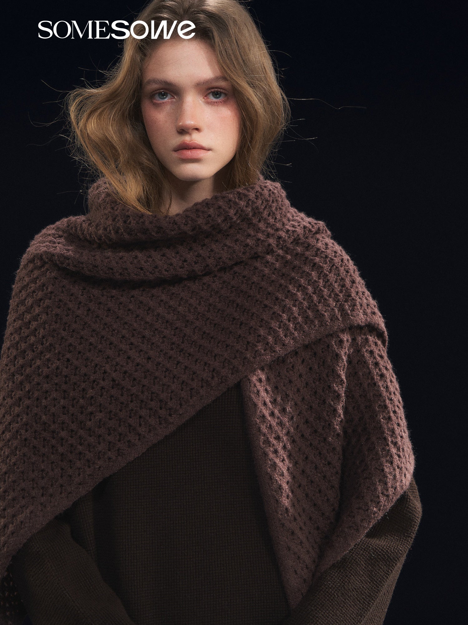 SOMESOWE S2508318 Waffle-knit suit