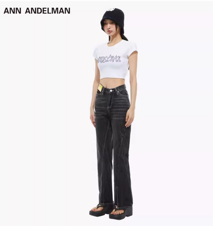 ANN ANDELMAN Label Jeans(3color)