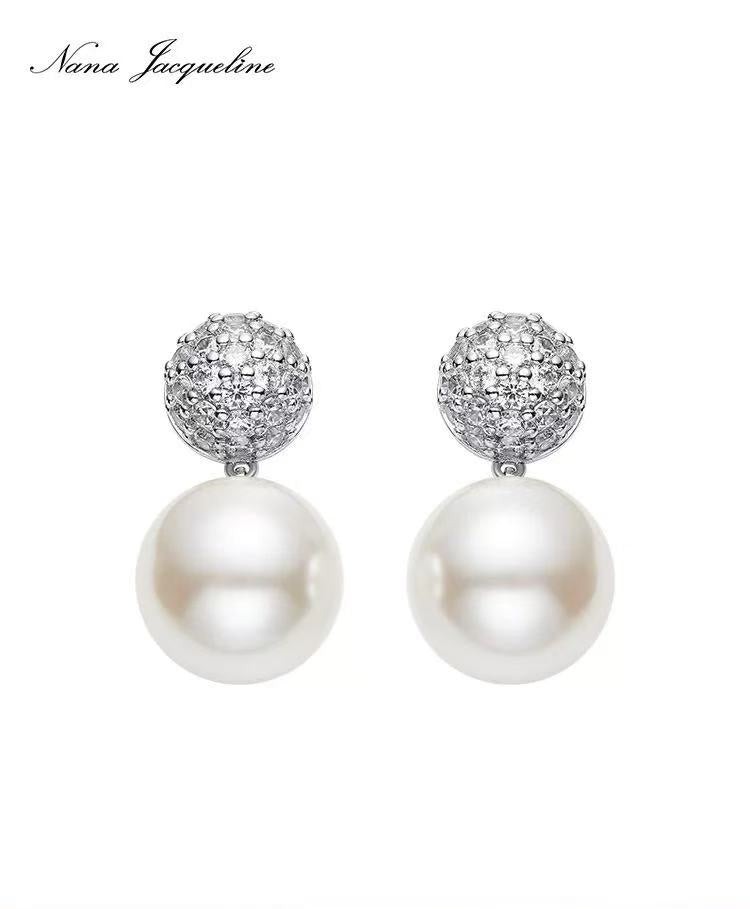 Nana Jacqueline Evie Pearl Earrings