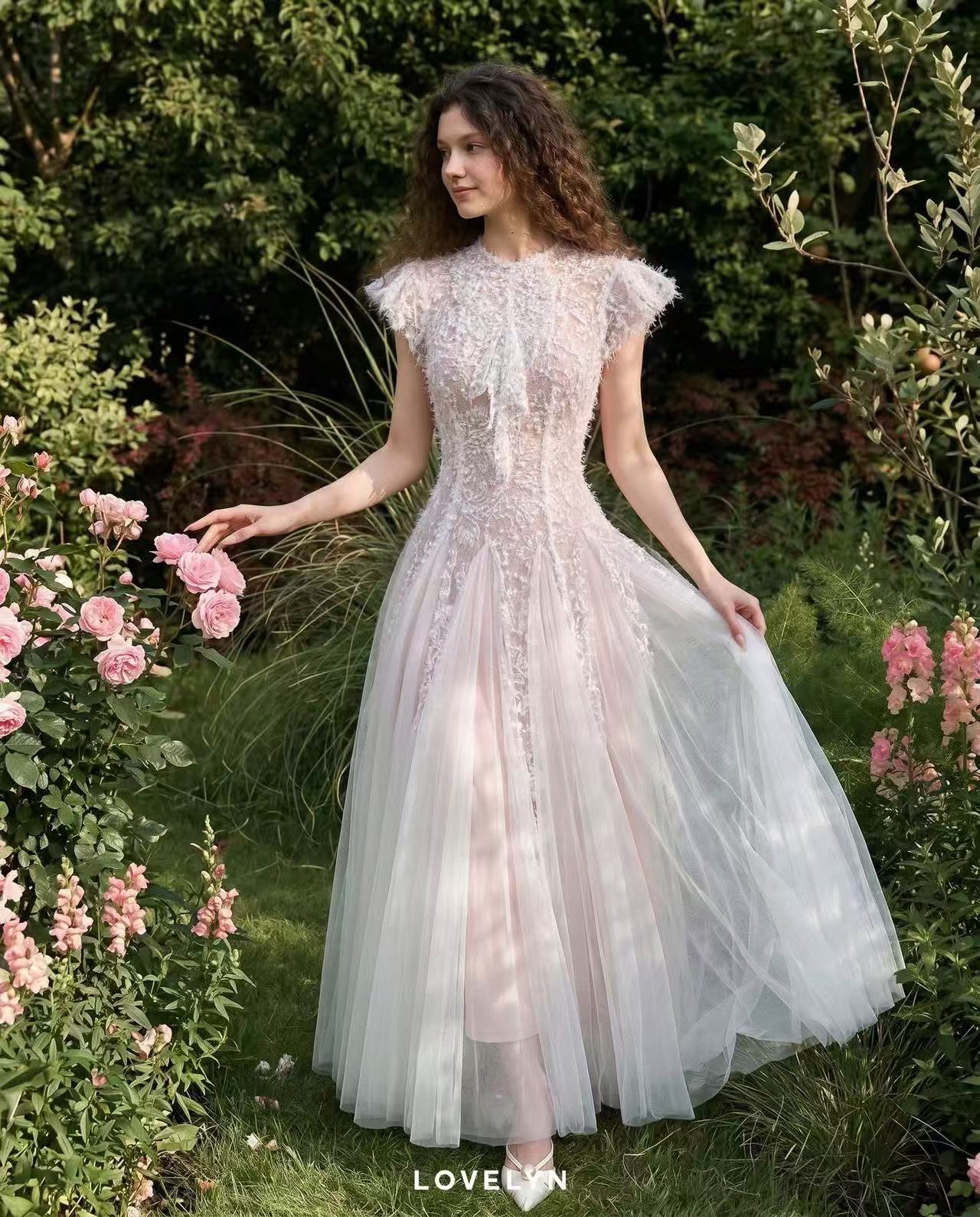 Lovelyn Ethereal Blossom Gown