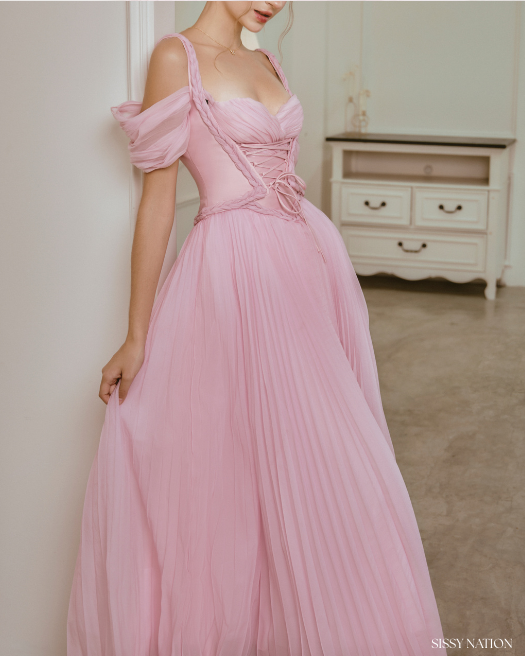 Sissy The Whisper Pleated dress