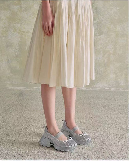 SugarSu Ballet style Mary Jane shoes (2color)