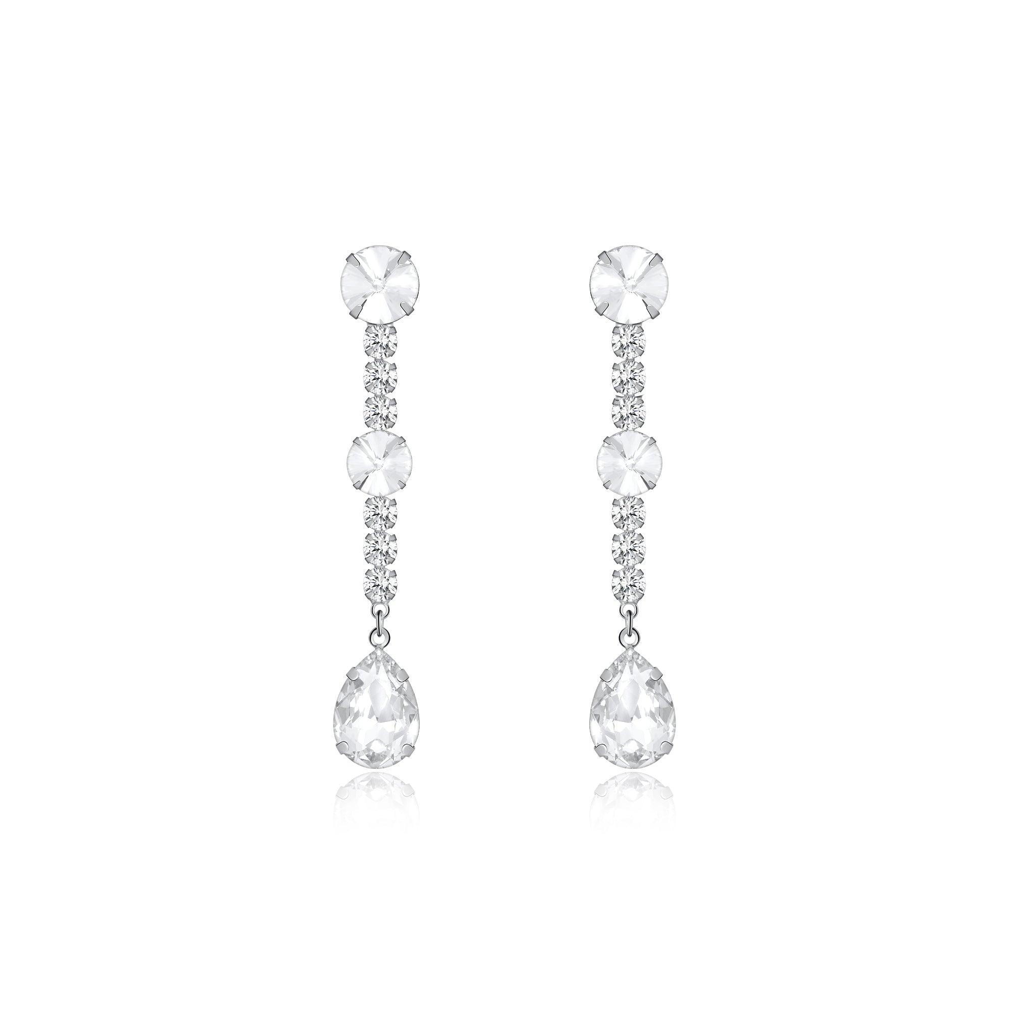 My Rosebar Icy Earring