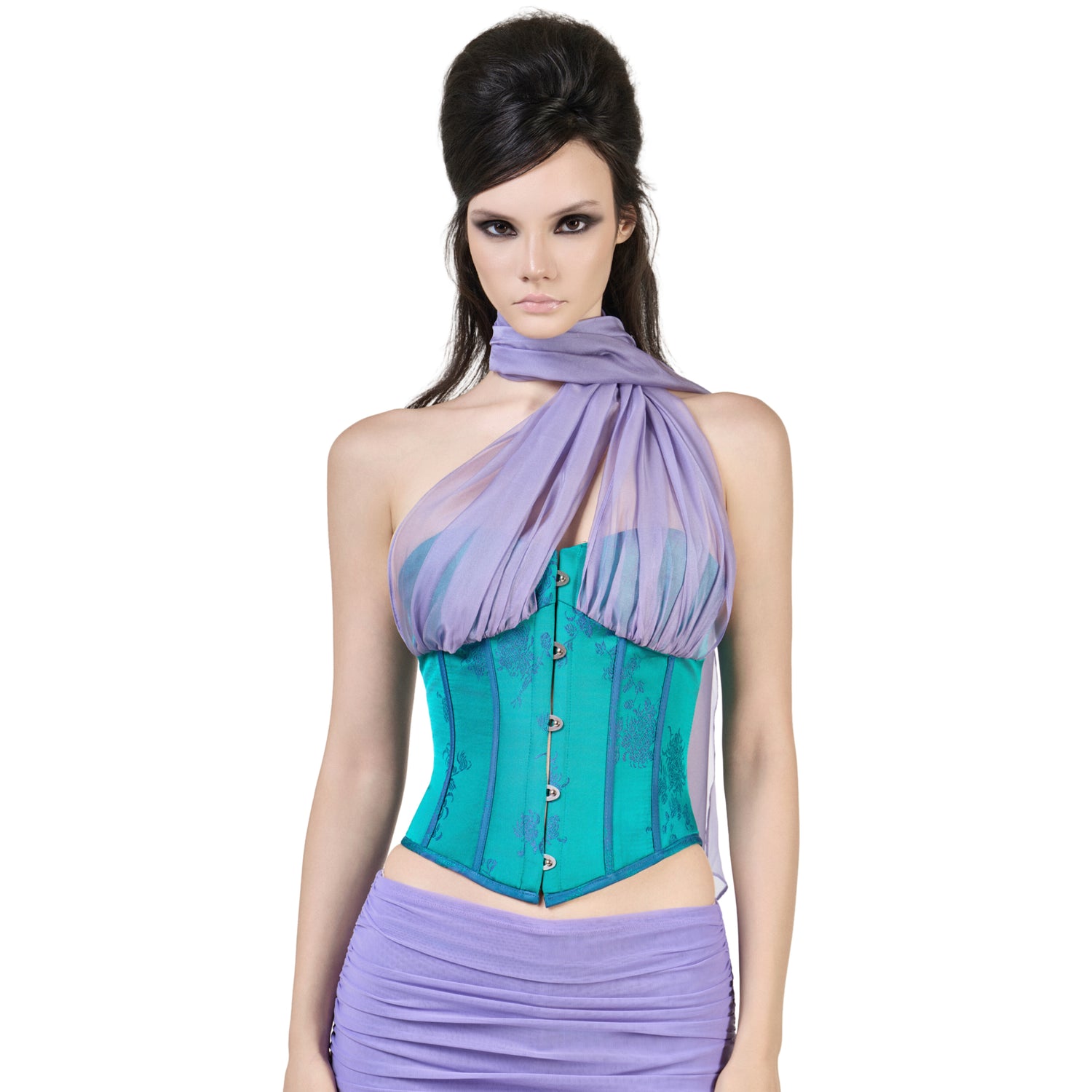 FFSD VIVIEN CORSET &amp; VELVET SKIRT