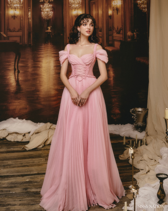 Sissy The Whisper Pleated dress