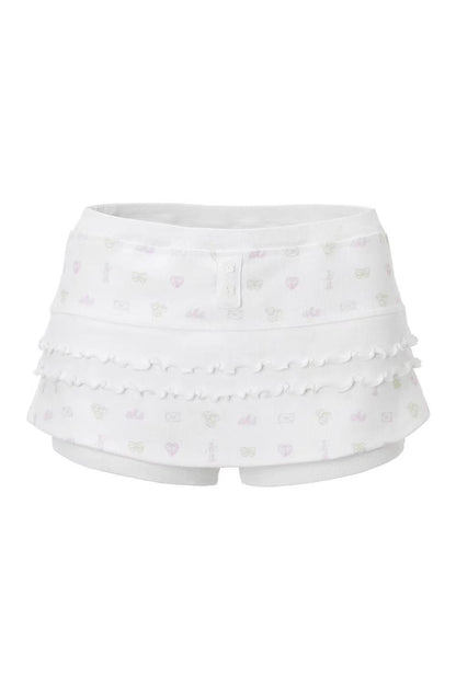 Threetimes Sweet tht skirt shorts (2color)