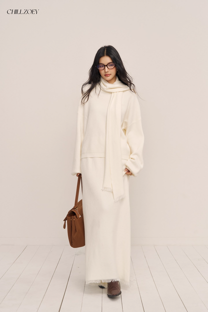 Chill Zoey M690269 Cloud Knit Winter Set(2color)