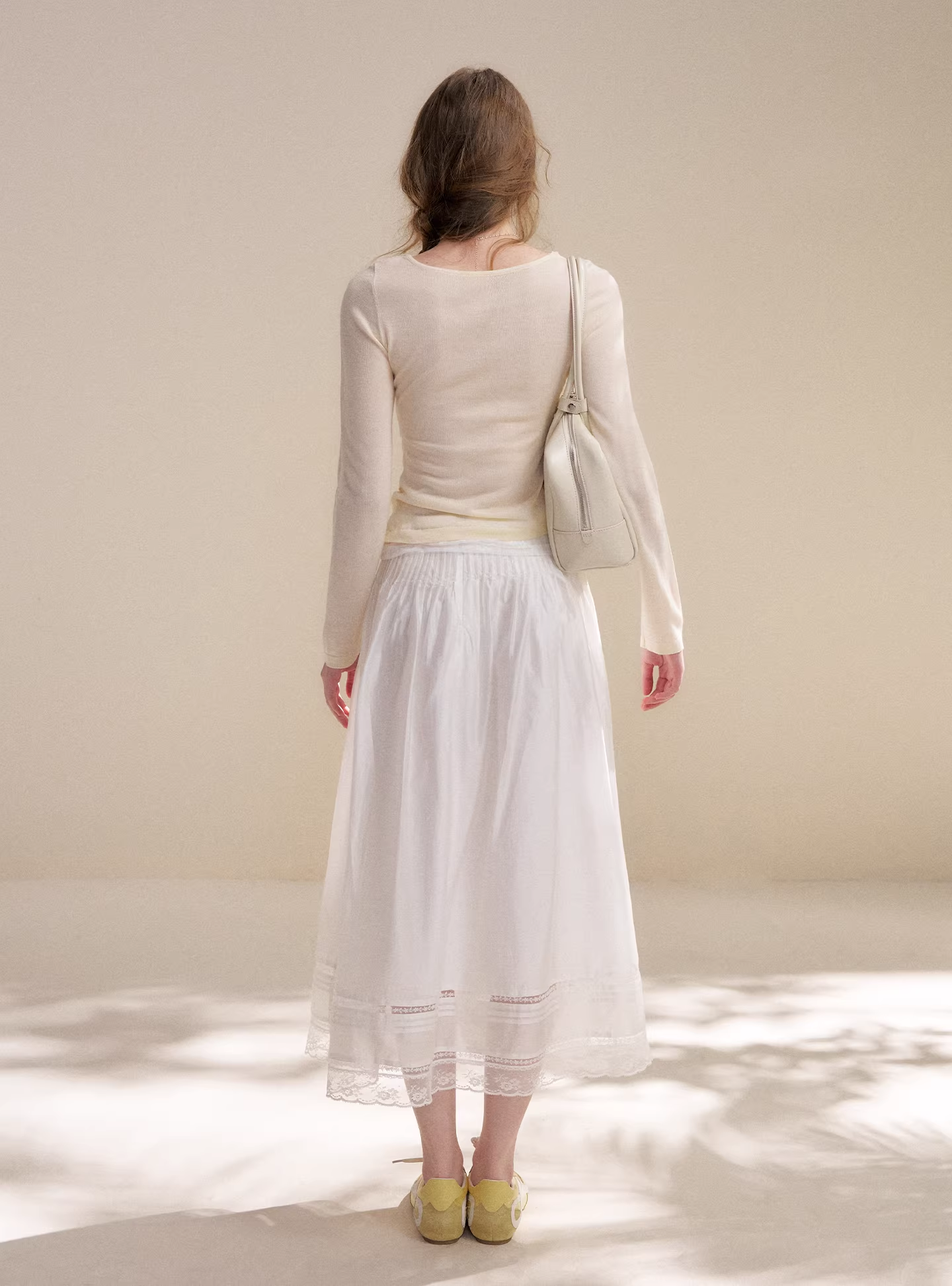Kroche KD4057 Lace patchwork skirt