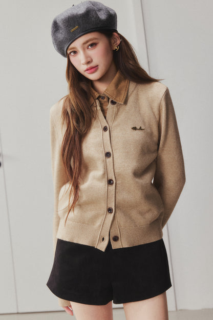 OTEBANBASS Ote260910 Denim Spliced Knit Sweater