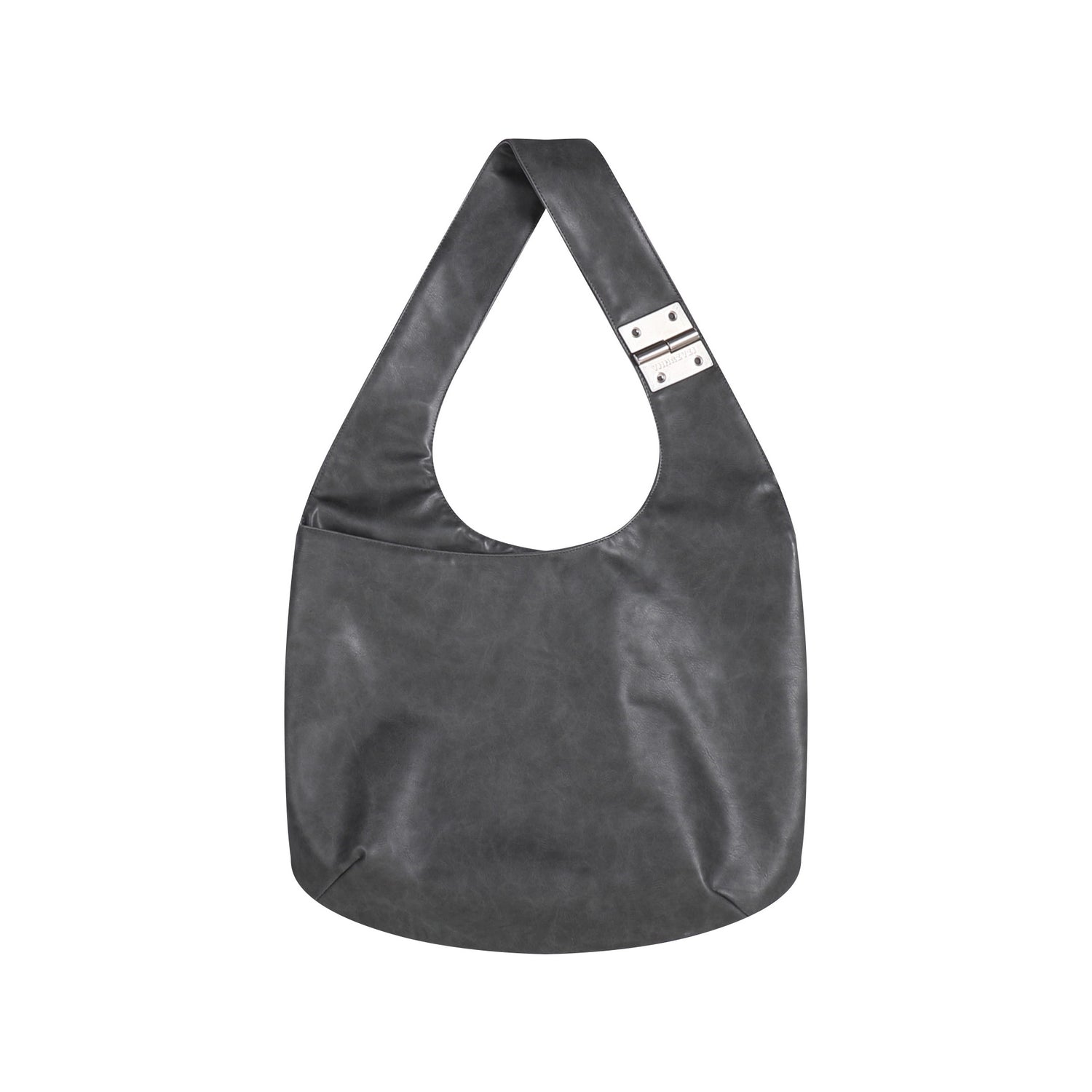 YJ1NGZYZJ LOGO SHOULDER BAG IN GRAY