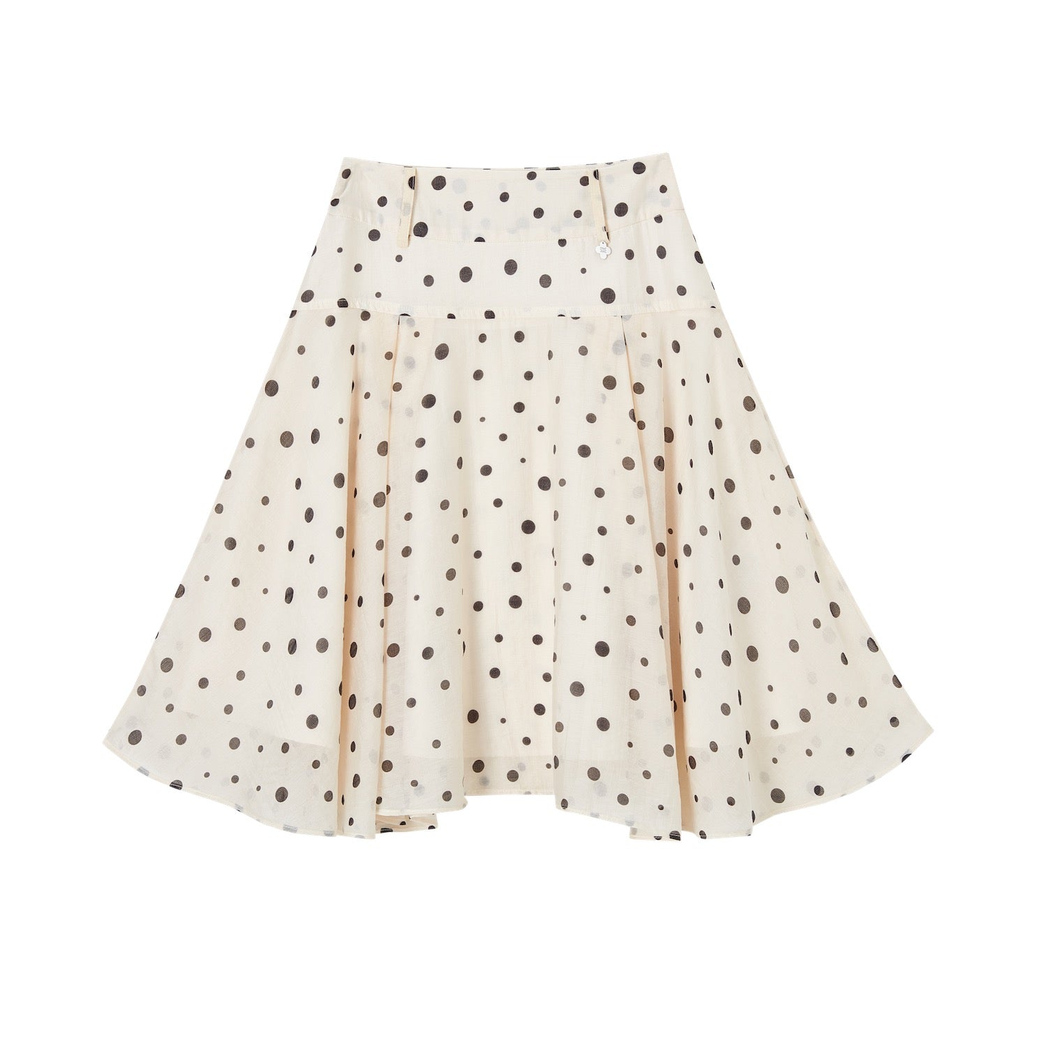 SOMESOWE S2609086 Cruella tencel polka dot skirt