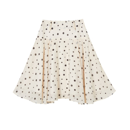 SOMESOWE S2609086 Cruella tencel polka dot skirt