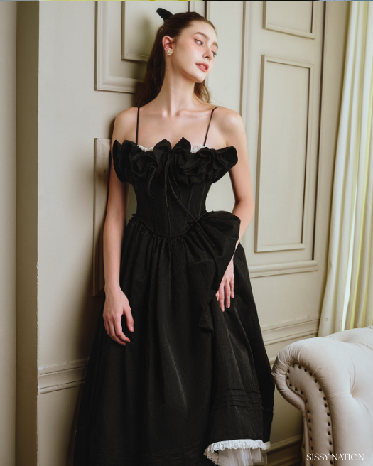 Sissy Tulip Corset Dress(2color)