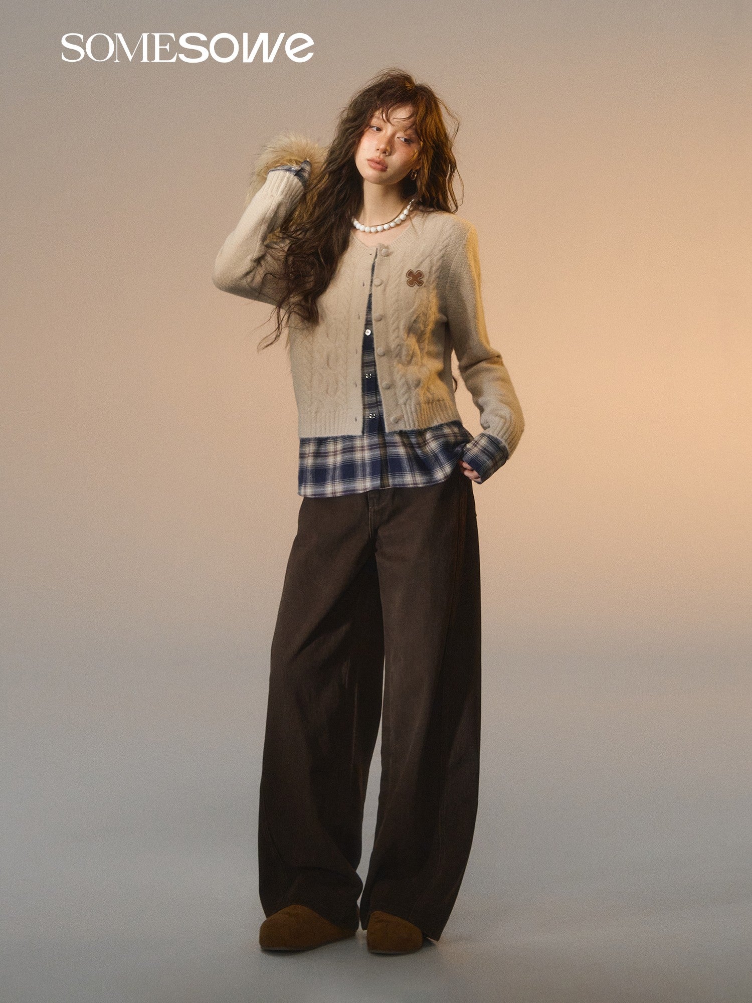 SOMESOWE S2508253 Crescent loose jeans