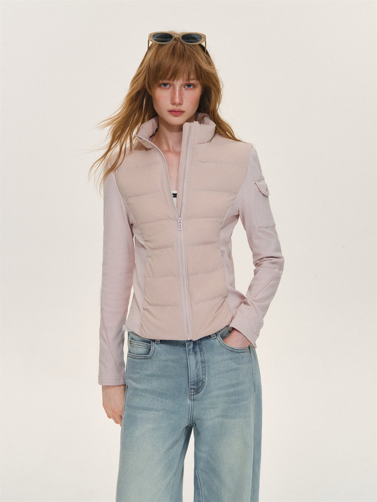 Asgony ASG26590 95% Down Slim Lightweight Puffer Jacket