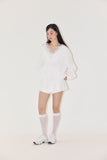 NOMEANSNO White Lace Hoodie