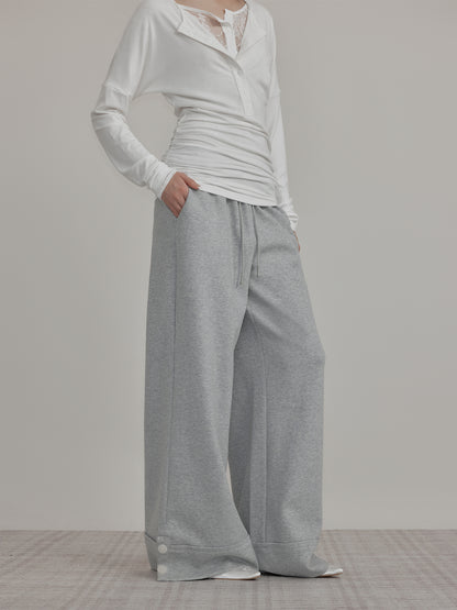 NOMEANSNO N24105 lang grey sweatpants