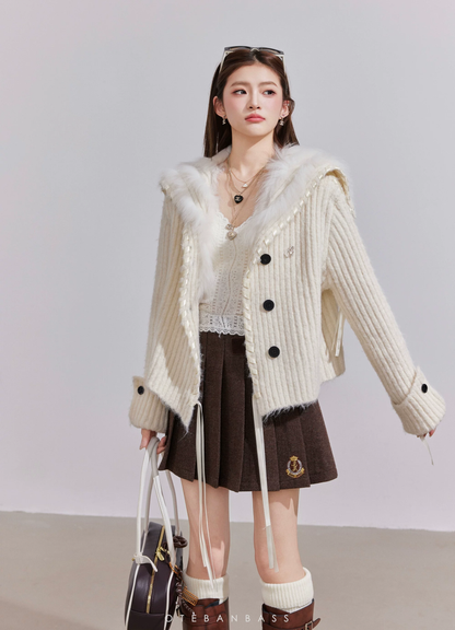 OTEBANBASS Reversible Light Brown Coat (2color)