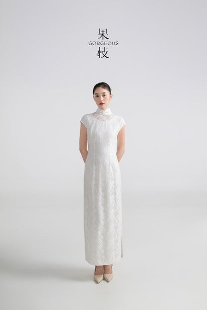 GORGEOUS Cap Sleeve Chi-pao