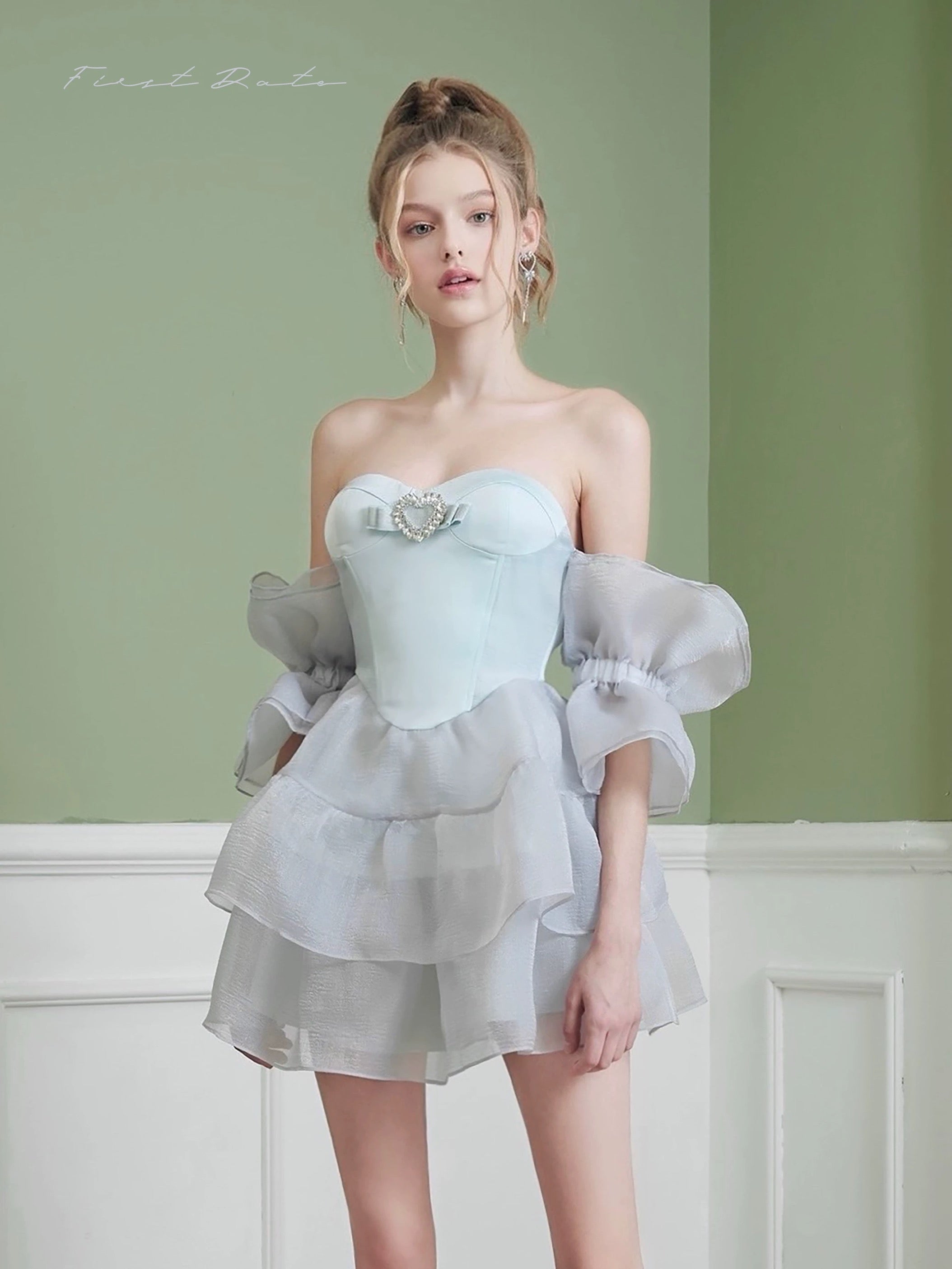 First Date SALE Icy Bubble Dress IN STOCK