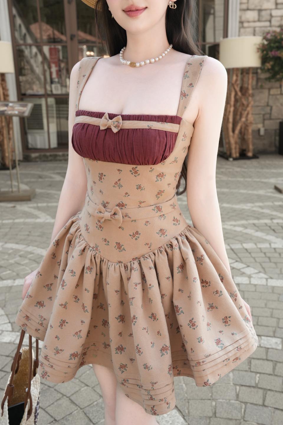 BEL ANGE Rosalie Dusk Mini Dress